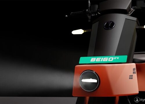Commercial Video Ad Showcasing the BeiGo X4 Electric Scooter by iGOWISE