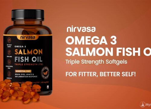 Video Ad Showcasing Nirvasa Omega 3 Salmon Fish Oil